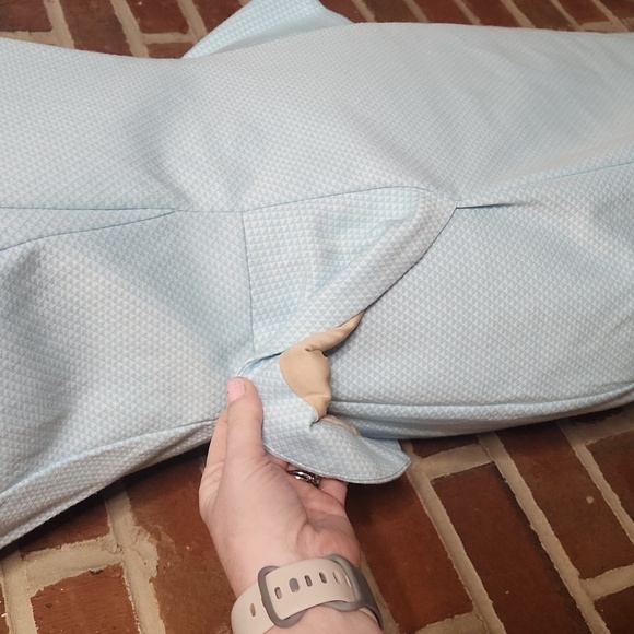 ark&co blue peplum dress, size medium - Picture 4 of 9